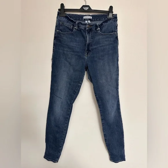 Good American "Good Legs" Skinny Jeans Blue 265. - Picture 3 of 4